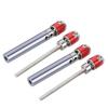 2 Set Metal Transmission Drive Shaft Upgrade Parts Fit for Axial SCX10 D90 1 10 RC CarSilver Red