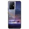 Для Xiaomi 11T Pro Стеклянный чехол Жесткий закаленный стеклянный ПК-чехол Чехол для телефона Для Xiaomi Mi 11T 11 T Pro Ударопрочный Мультяшный Funda Coque