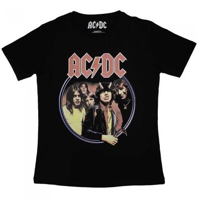 Женская/дамская футболка Highway To Hell Circle