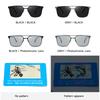 Новые фотохромные солнцезащитные очки для мужчин UV400 Высококачественные солнцезащитные очки для улицы, вождения, рыбалки, пилотные очки