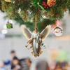 New Acrylic Angel Pendant Flat Car Rearview Mirror Decoration Pendant Home Holiday Gift Pendant