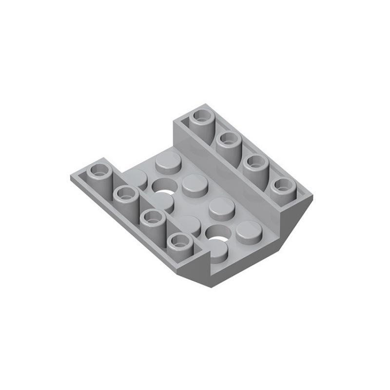 50g MOC 72454 Small Particle Building Blocks - 4x4 Inverted Slope Surface Brick with Holes, Part 4854.
