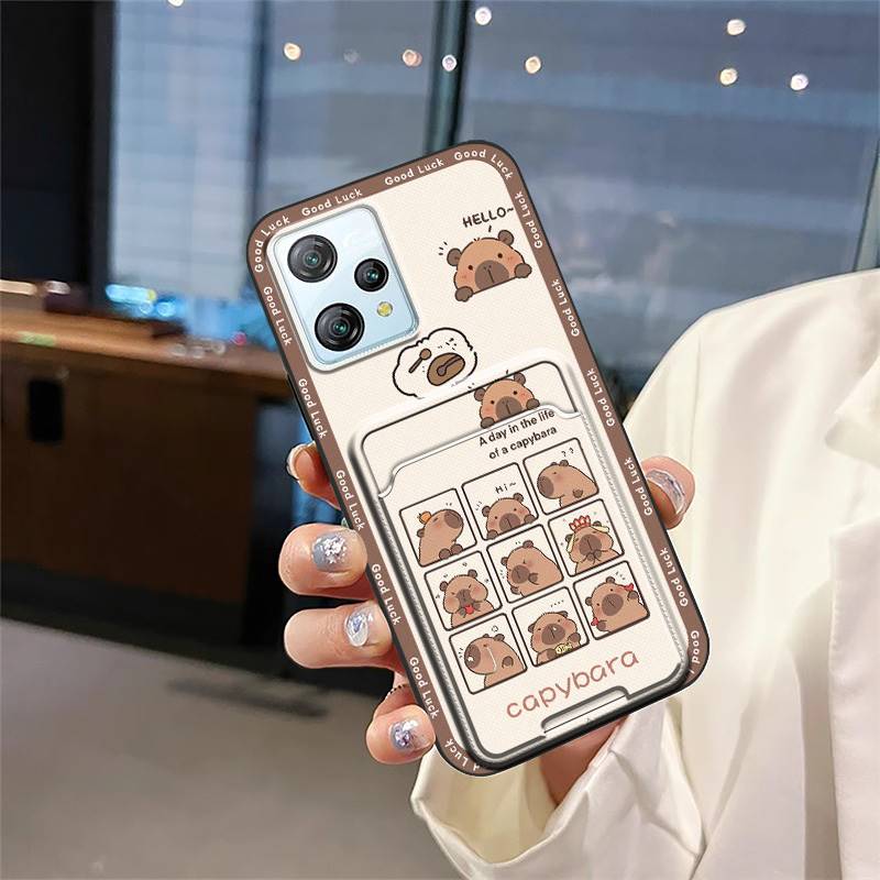 Защитный чехол-картхолдер для телефона Blackview A53/A53 Pro, мягкий чехол из ТПУ, мультяшный граффити, задняя крышка, водонепроницаемый, полная защита