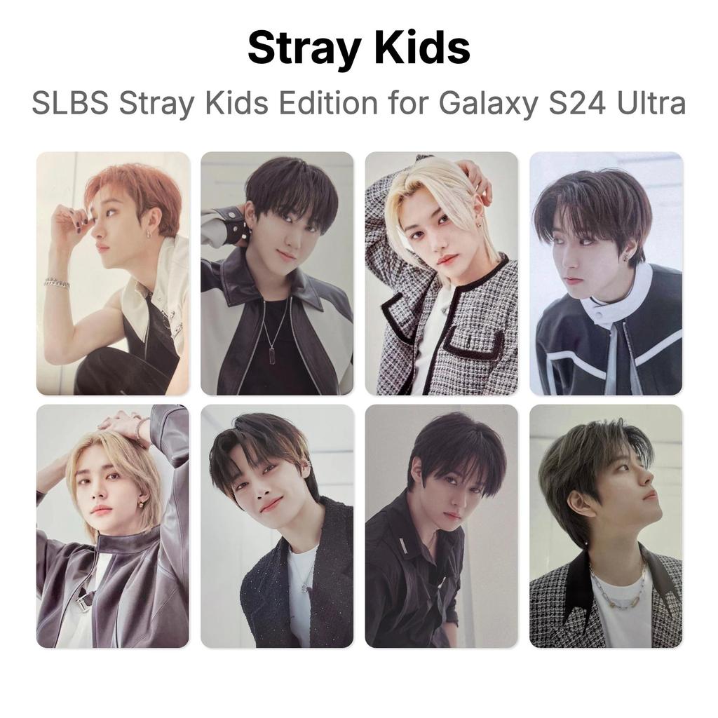 Stray Kids SLBS Stray Kids Edition для Galaxy S24 Ultra Официальная фотокарточка