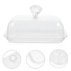 Food Containers with Lids Butter Box Dish Home Tableware Restaurant Household Cover