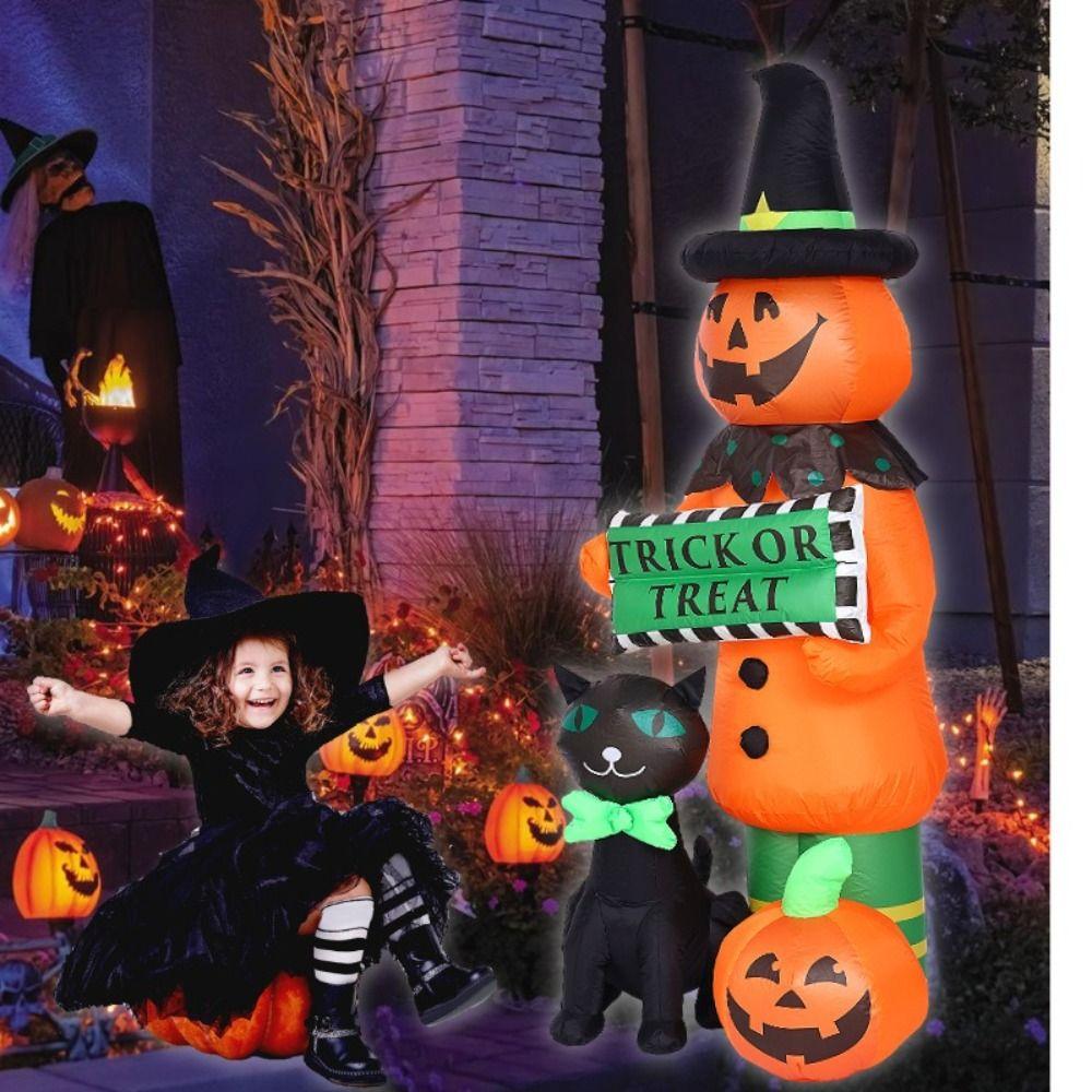 LED Light Inflatable Ghost Lights Polyester Inflatable Model Toys Indoor Outdoor