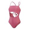 Speedo Womens/Ladies Cut Out Tie Back One Piece Swimsuit