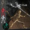 Магнитная Трехмерная Игра-Конструктор Модели Черепа Многосуставная Декорация Из Черепа и Костей Фигурки Аниме Игра