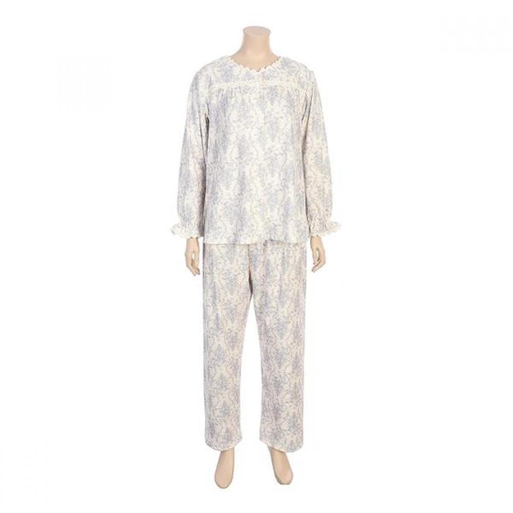 Barbara Women S Mink Flower Pattern Pajama Awp4634r