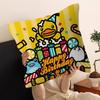 B-B Duck Anime Personalized Pillow Cover Kids Bedroom Wild Party Decor Pillowcase Kid Birthday Shower Gift