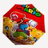 Super Mario Adventure Automatic Folding Cute Umbrella - Lightweight, Retractable Design with 8-Rib Durability, Perfect for Outdoor Adventure