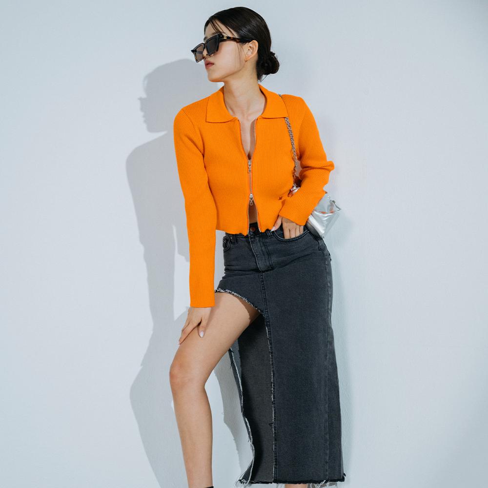 AMAPC Raiden Two-Way Zip-Up Orange