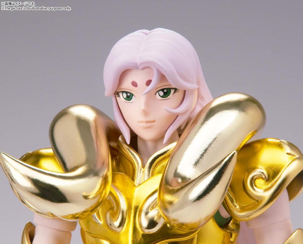 TAMASHII NATIONS Saint Cloth Myth EX Saint Seiya Aries Mu 180 мм окрашенная подвижная фигурка<Revival Version> Приблизительно. АБС и ПВХ и литье под давлением