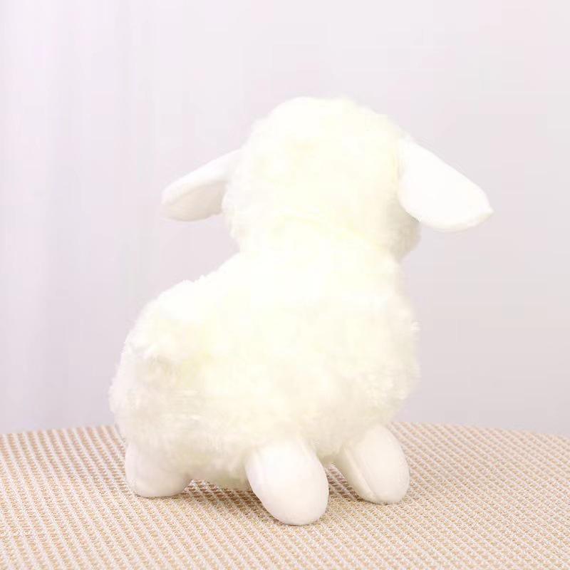 25 см супер милый колокольчик овечка плюшевые куклы кавайный колокольчик овечка тряпичная кукла альпака игрушки чучело мягкое животное день рождения свадьба вечеринка игрушка подарок