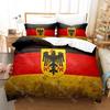 3D Print German Flag Bedding Set Single Twin Full Queen King Size Bed Set Adult Kid Bedroom Duvetcover Sets