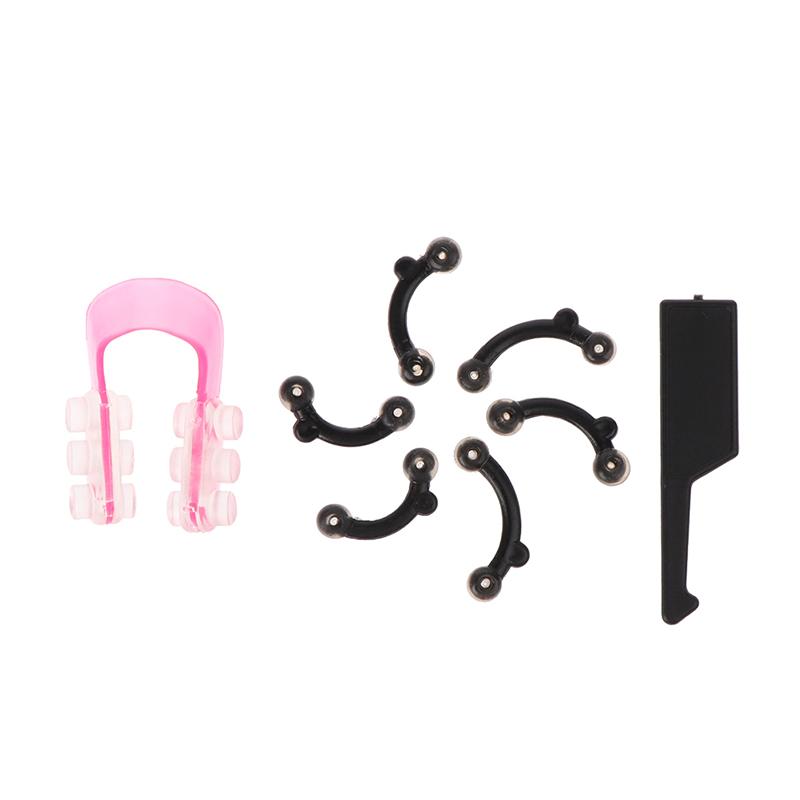 6PCS/Set 3 Sizes Women Beauty Nose Up Lifting Bridge Shaper Massage Tool No Pain