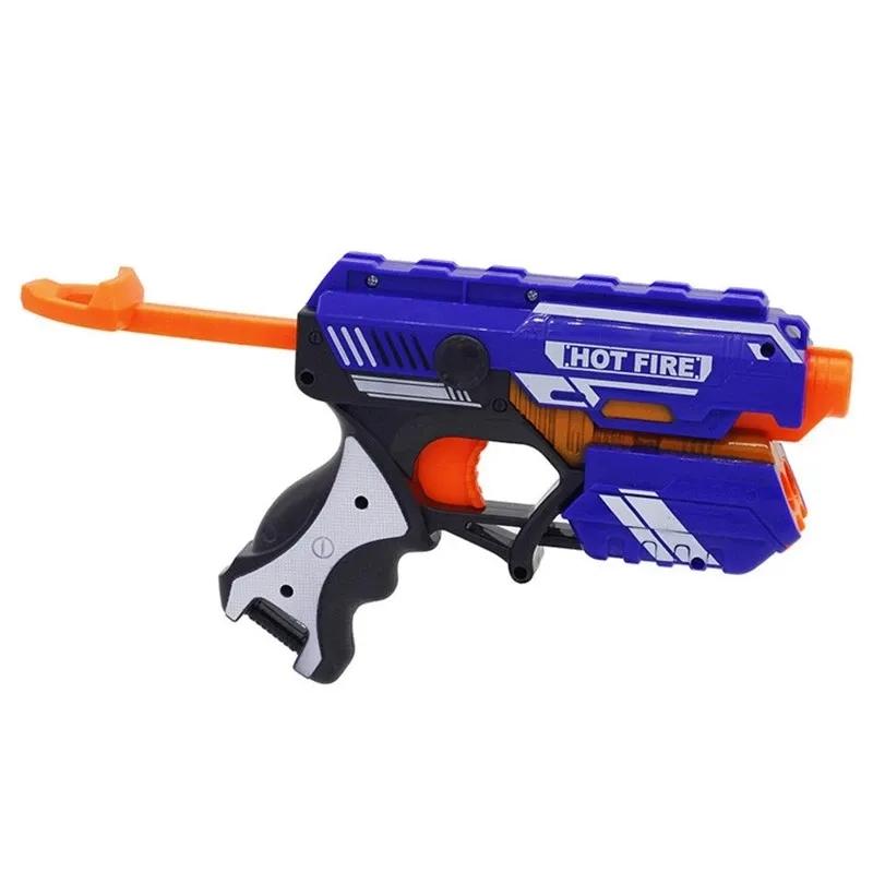 Детский игрушечный пистолет с мягкими пулями, наборы для Nerf Darts, игрушечный пистолет, дальнобойный бластер для дротиков, детские игрушки, рождественский подарок