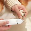 Dog Hair Clippers Grooming Kit with Nail Grinder 4 In 1 Cordless Electric Trimmer for Dogs Cat Low Noise USB Rechargeable Pet Paw Shaver