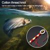 50pcs Plastic Cotton Thread Bobber Looper 3Colors Stop Knots Cord  Rock Fishing Accessories