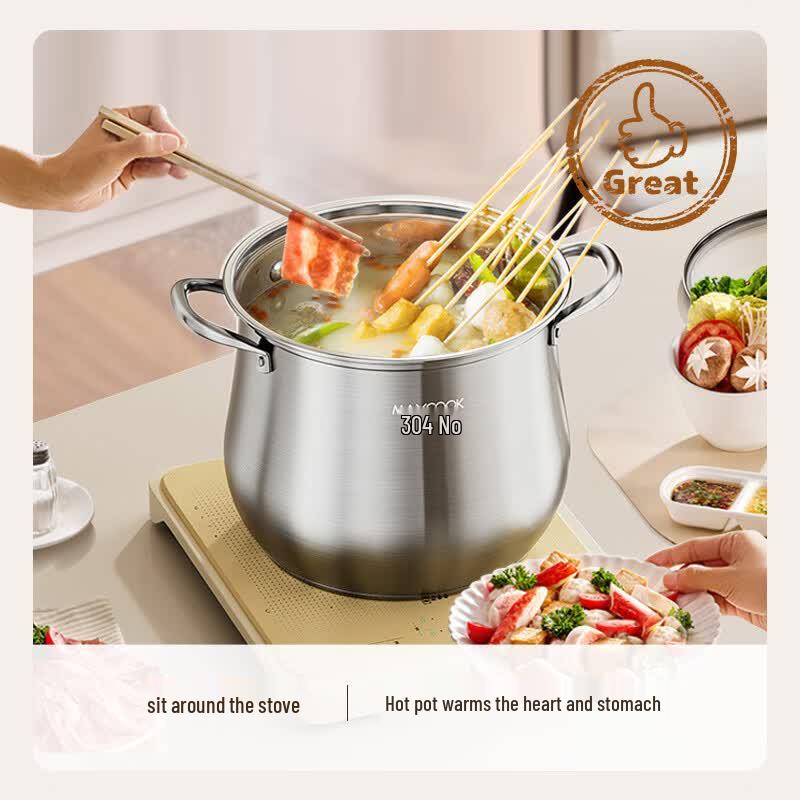 maxcook Кастрюля из нержавеющей стали 304