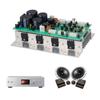 Upgrade Sound System with A1943/C5200 400W 2 Channel Amplifier Board Clear Output Boost Sound for Home Sound Setups