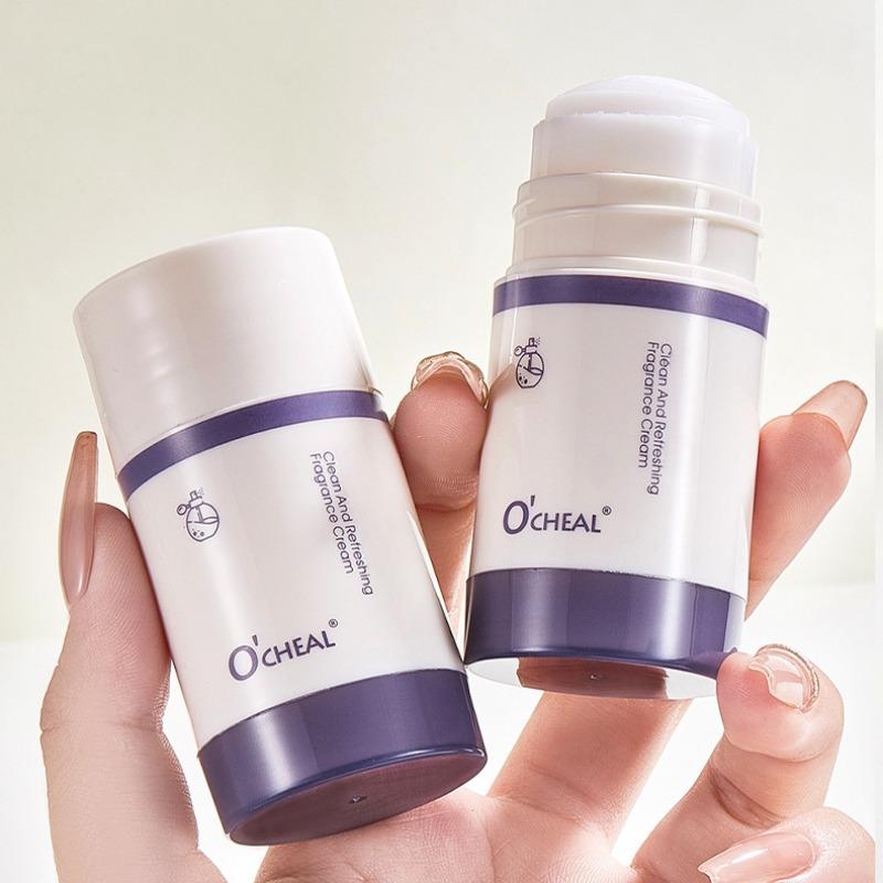 O'CHEAL Освежающий дезодорант, стойкий свежий легкий аромат, чтобы оставаться натуральным, твердый бальзам-карандаш, портативный для мужчин и женщин