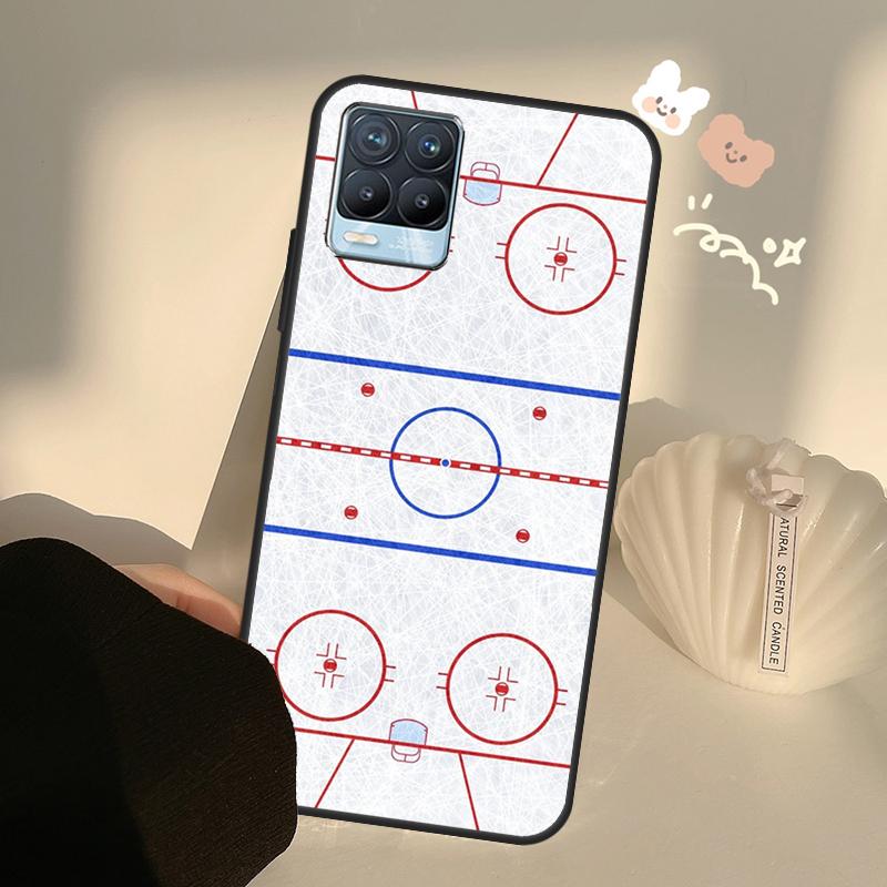 Спортивный чехол Ледовая арена Для Realme C71 C63 C61 C55 C51 C53 C25 C65 C67 C75 11 12 13 14 15 Pro Plus GT6 GT7 Pro
