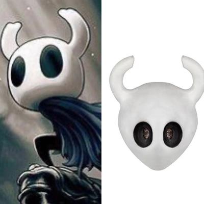 Латексная маска Hollow Knight для косплей-костюма, аксессуары персонажа игры