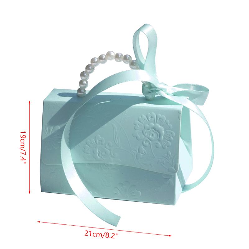 Высокая печать Цветочная коробка конфет Мини-упаковочные пакеты Бумажная коробка для подарочного набора Маленькие подарочные пакеты Свадебные сувениры Декор для вечеринки