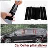 Для автомобиля Chrysler Pacifica Grand Jielong декорация окон накладка на дверную раму наклейка на центральную стойку ярко-черная