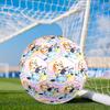 Paw Prints And Bluey Friends Size 5 Soccer Ball, Suitable for Training and Matches, High-Elasticity, Wear-Resistant Material Gift for Fan