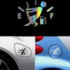 Funny Car Decorative Stickers Reflective Waterproof Tank Body Stickers Car Sticker Decal ADM
