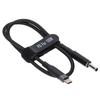 Кабель питания для ноутбука 100 Вт PD Быстрая зарядка USB C на штекер постоянного тока Стабильный износостойкий кабель питания для ноутбука для дома и офиса