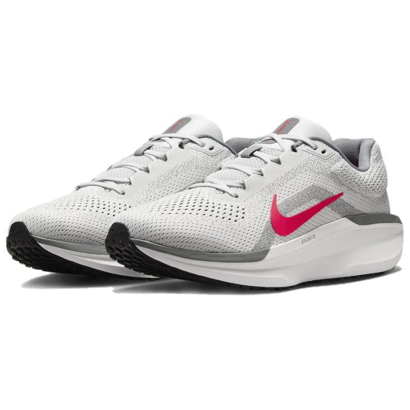 Nike Кроссовки Winflo 11 Photon Dust Smoke Grey Light Smoke Grey Fire Red FJ9509-005