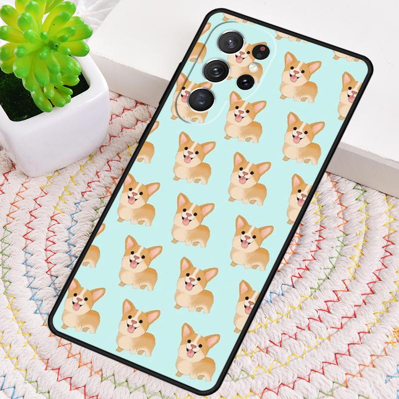 Коллаж с вельш-корги Чехол из ТПУ для телефона Samsung Galaxy note 10 pro S26 S25 S24 S23 S22 Ultra Plus S21 FE S20 Ударопрочный чехол