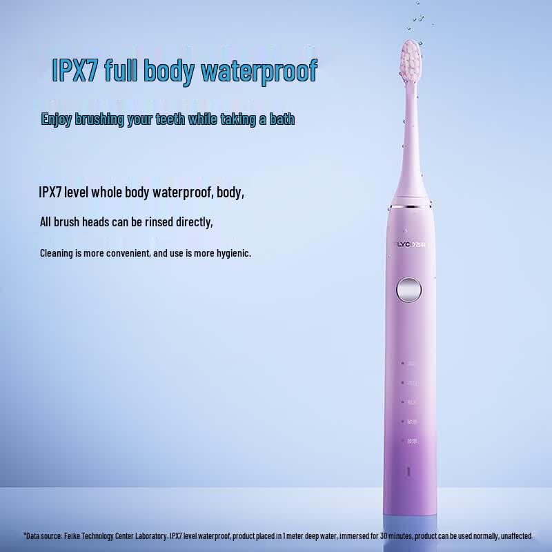 FLYCO FT7105 Sonic Electric Toothbrush Couple's 2-Pack CN plug (adapter included)
