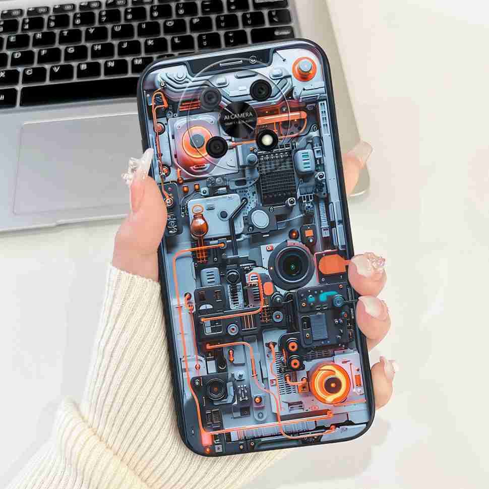 Для Huawei Nova Y90 4G Чехол CTR-LX1 Модный Милый Девочка Мультфильм Кот Мягкий Силиконовый Чехол Для Huawei Enjoy 50Pro CTR-AL00 6.7" Корпус