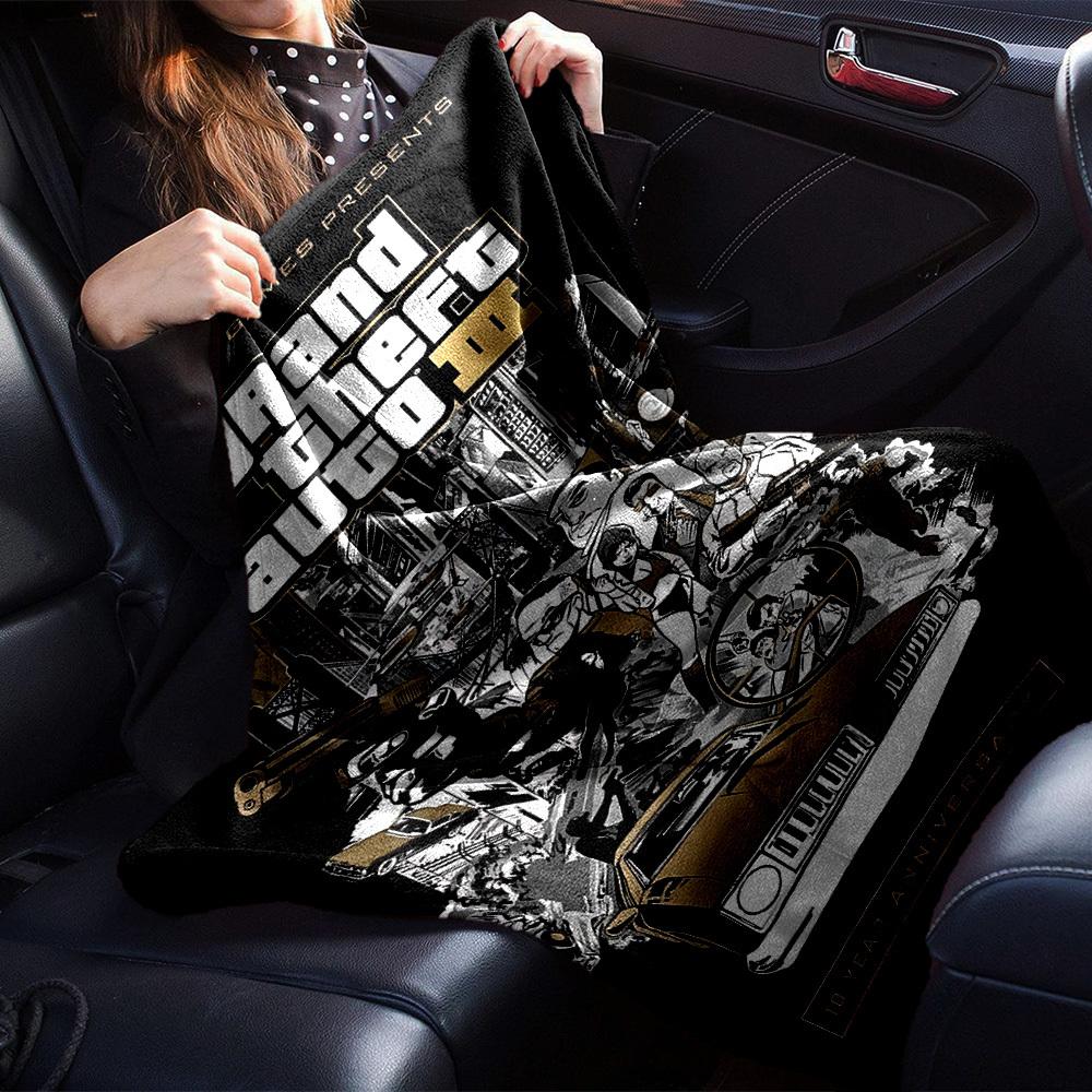 1pc dragon guitarThemed Blanket Soft Flannel All Season Cozy Throw with Bold Graphic Print, Travel, or Holiday Gift for Family & Friends