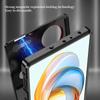 Elastic Snap Magnetic Metal Bumper Frame Case for ZTE nubia Z80 Z70 Z70S Ultra 5G Clear Frosted PC Lens Protector Back Cover