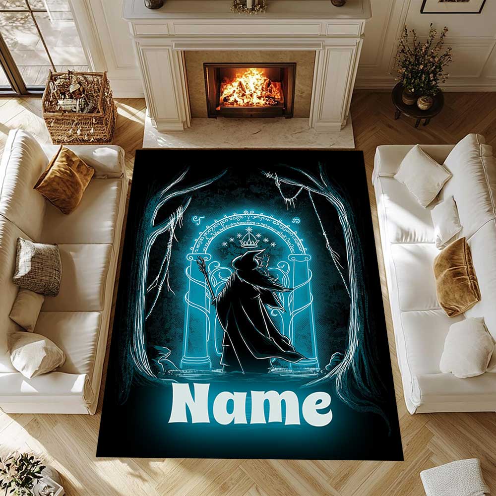 Like Warner Bros. Movies (7) Customize your name rug, office chair cushion, home bedroom living room gift.