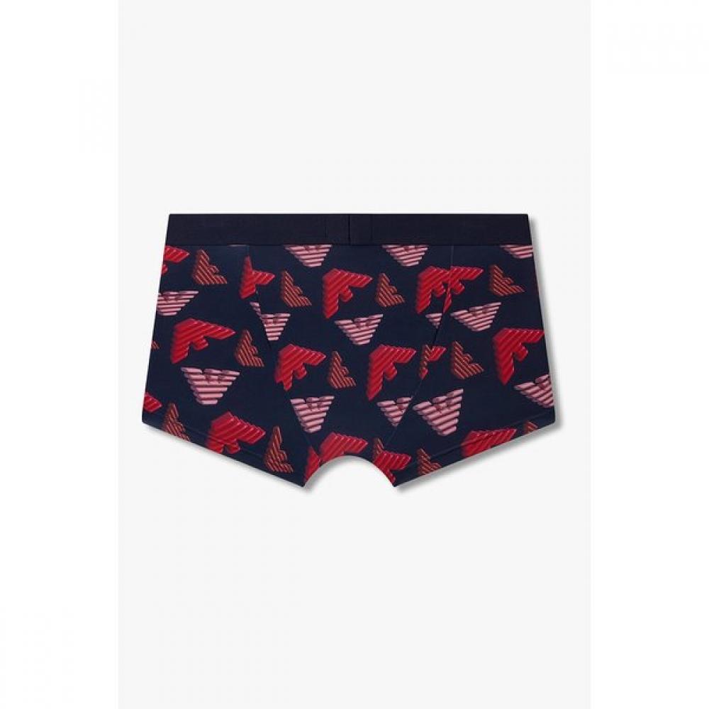 Emporio Armani Men S 3d Eagle Pattern Poly briefS Set 0815312052 0815312054