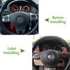 2026 Hot VOLKSWAGEN DSG Steering Wheel Paddle Extension Shift Cover For VW Golf 5 6 MK6 GTI R Jetta MK5 Passat B6 B7 CC Polo Sha zf5