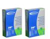 Set of 2 SCHWALBE Tubes with Schwalbe Valves, 700x18-28C, 15AV [Imported]