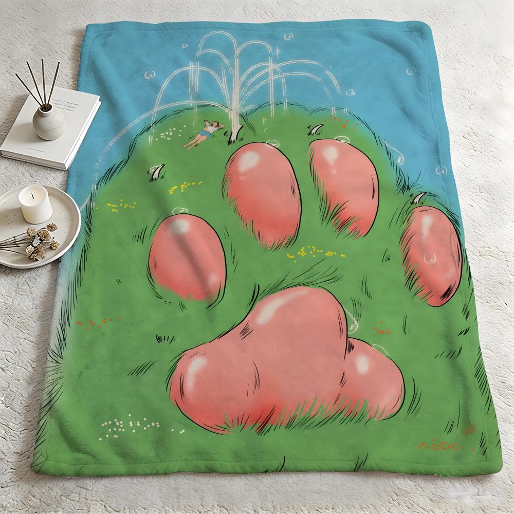 artist MMaria Jesus Contrerass Throw Warm Soft Flannel Blanket Multiuse for Sofa Bed Camping Travel Nap