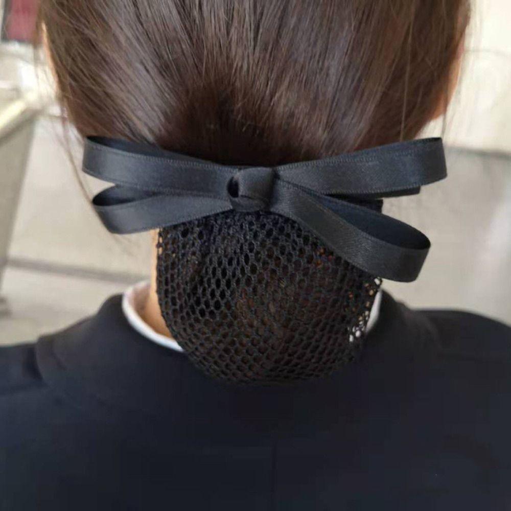 Офисная сетка для волос Сетчатая сетка для волос Корейский пучок Снуд Зажим для хвостика Заколки Сетка-чехол Женские пружинные зажимы