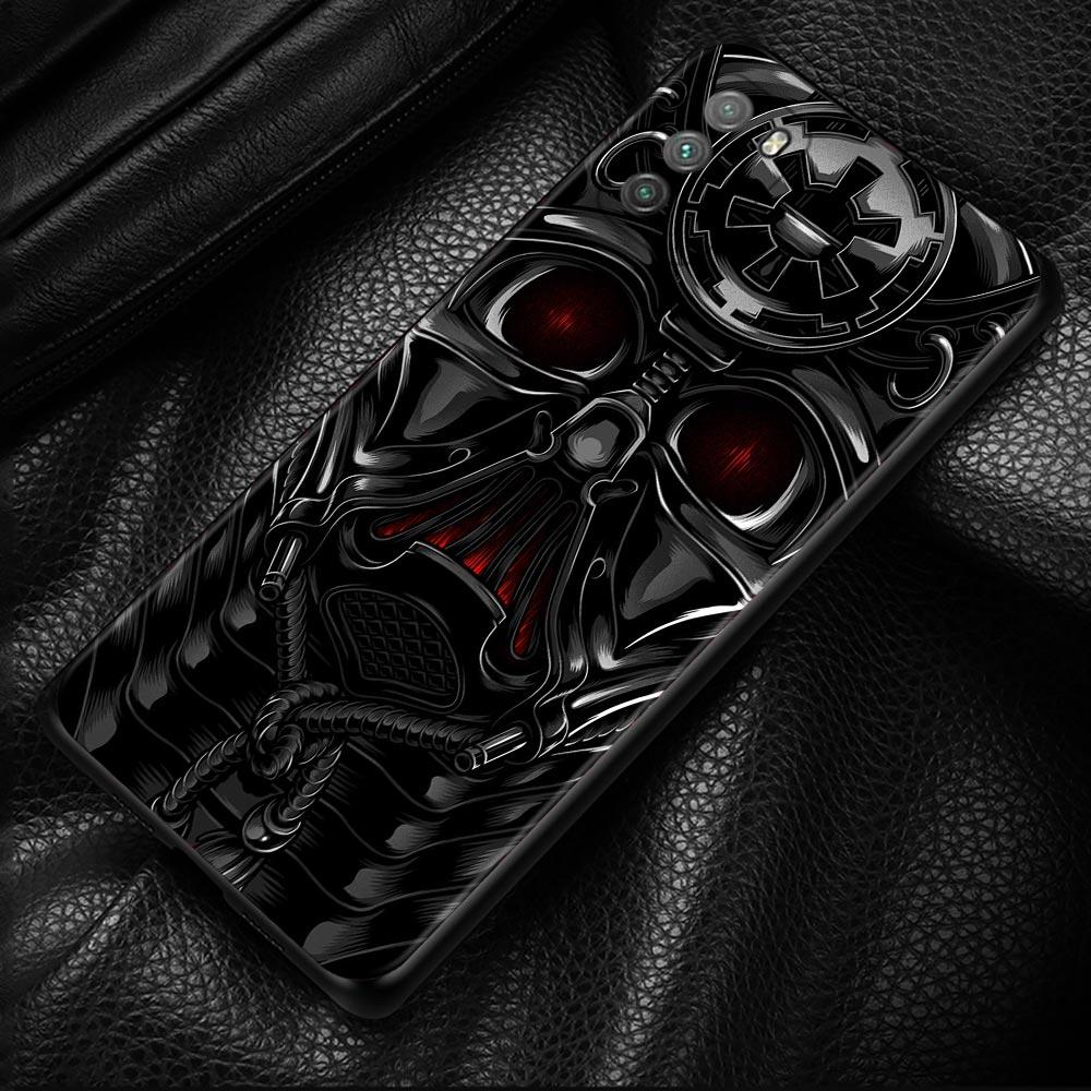 Чехол-маска самурая Они для Xiaomi Poco X3 NFC M3 M4 Pro 4G 5G F3 GT для Mi Civi 11T 10T 10 Pro 5G 11 Note 10 Lite 5G Shell