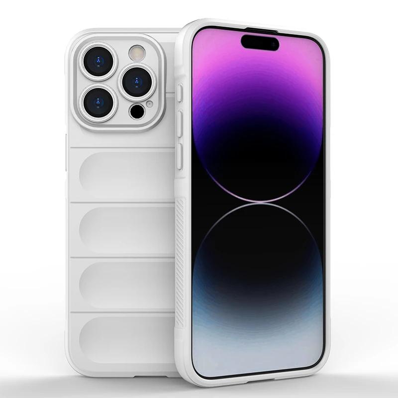 Противоударный бронированный бампер матовый чехол для телефона для iPhone 16 15 14 13 12 11 Pro XS Max 3D оригинальный жидкий силиконовый мягкий чехол на заднюю панель