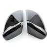 Rear Mirror Cover Wear Resistant Glossy Compact Durable Rearview Mirror Shell 5K0857538 5K0857537 for VW Golf 6 MK6