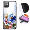 S-Sonics Hedgehog Phone Case for Samsung Galaxy S22 S21 S20 FE Ultra Plus A35 A36 A37 A33 A34 A04 A71 Protective Cover