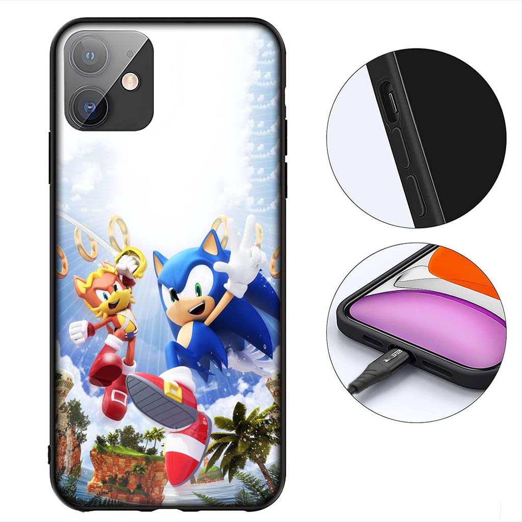 S-Sonics Hedgehog Phone Case for Samsung Galaxy S22 S21 S20 FE Ultra Plus A35 A36 A37 A33 A34 A04 A71 Protective Cover